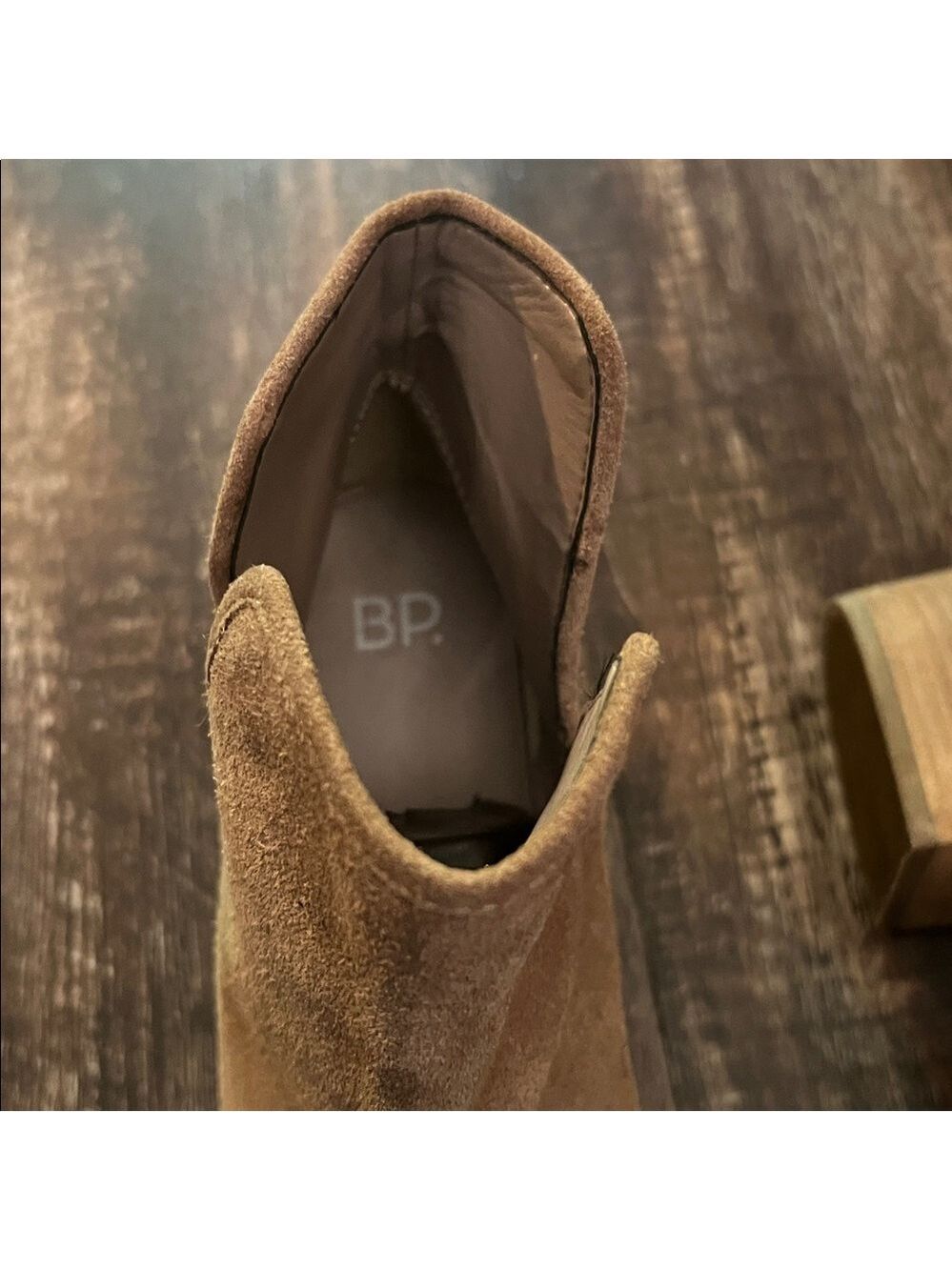BP Tan Ankle Boots - Picture 4 of 5